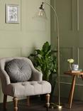 Laura Ashley Isaac Floor Lamp, Brass