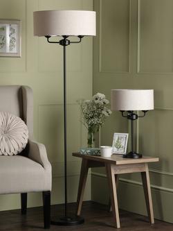 Laura Ashley Sorrento Floor Lamp - view 2, Natural