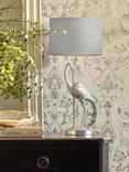 Laura Ashley Tregaron Stalk Table Lamp, Silver