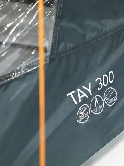 Vango Tay 300 3-Person Tent, Deep Blue - view 2, Mineral Green