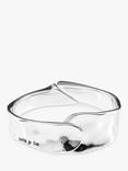 UNOde50 Wave Bangle, Silver