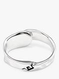 UNOde50 Wave Bangle, Silver