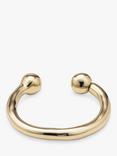 UNOde50 Open Ball Bead Bangle, Gold