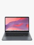 Lenovo IdeaPad Slim 3 Chromebook Laptop, Intel Core i3 Processor, 8GB RAM, 256GB eMMC, 14" Full HD, Storm Grey