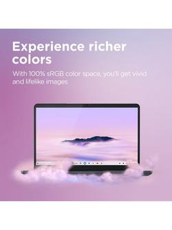 Lenovo IdeaPad Slim 3 Chromebook Plus Laptop, Intel Core i3 Processor, 8GB RAM, 256GB eMMC, 14" Full HD, Storm Grey - view 2, Storm Grey