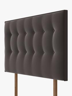 Silentnight Sleep Genius Strutted Headboard, Double, Ebony