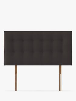 Silentnight Sleep Genius Strutted Headboard, Double - view 2, Ebony
