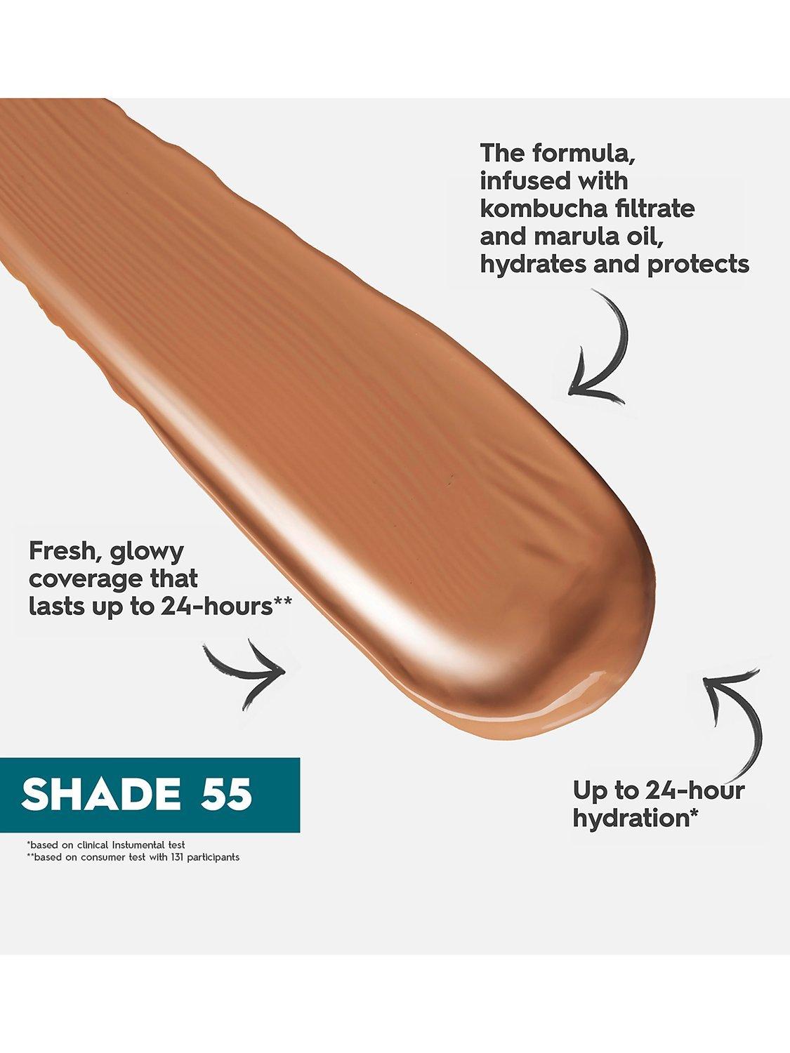 Product image 5 of 8, which shows Urban Decay Stay Naked Hydromaniac Tinted Glow Hydrator, 55 Medium Dark