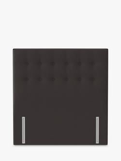 Silentnight Sleep Genius Full Height Headboard, Double - view 2, Ebony