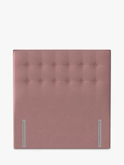 Silentnight Sleep Genius Full Height Headboard, Super King Size - view 2, Dusky Pink