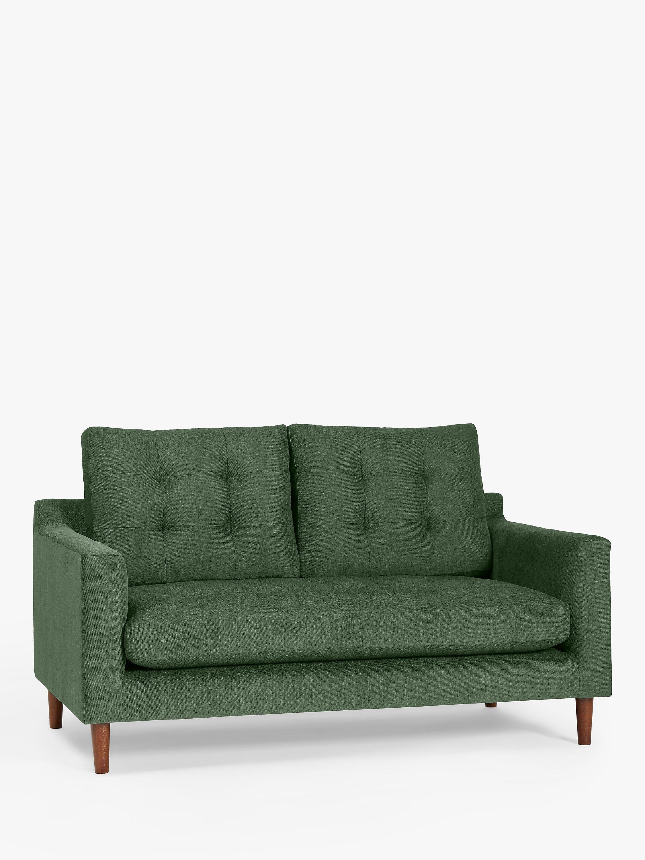 John Lewis OUTLET - Draper II Medium 2 Seater Sofa, Dark Leg - Like New