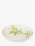 BlissHome Peas Earthenware Supper Bowl, 24cm, Green