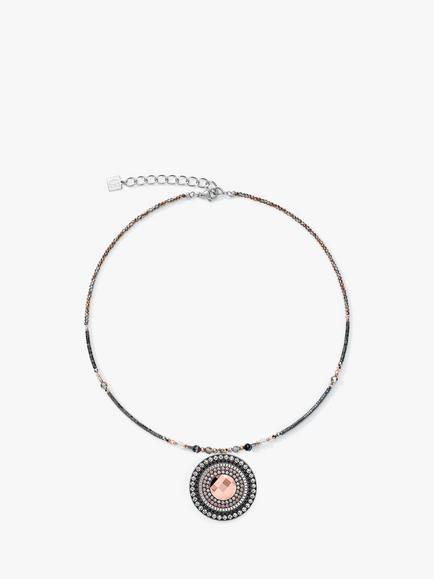 COEUR DE LION Statement Pendant Necklace, Multi, Multi