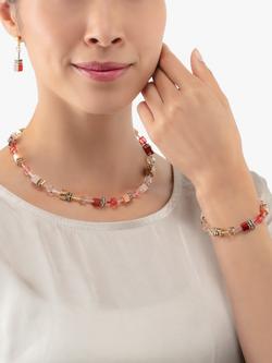 COEUR DE LION Beaded Necklace, Red/Multi - view 2, Red/Multi