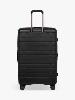 Antler Stamford 4-Wheel 81cm Large Expandable Suitcase - view 2, Midnight Black
