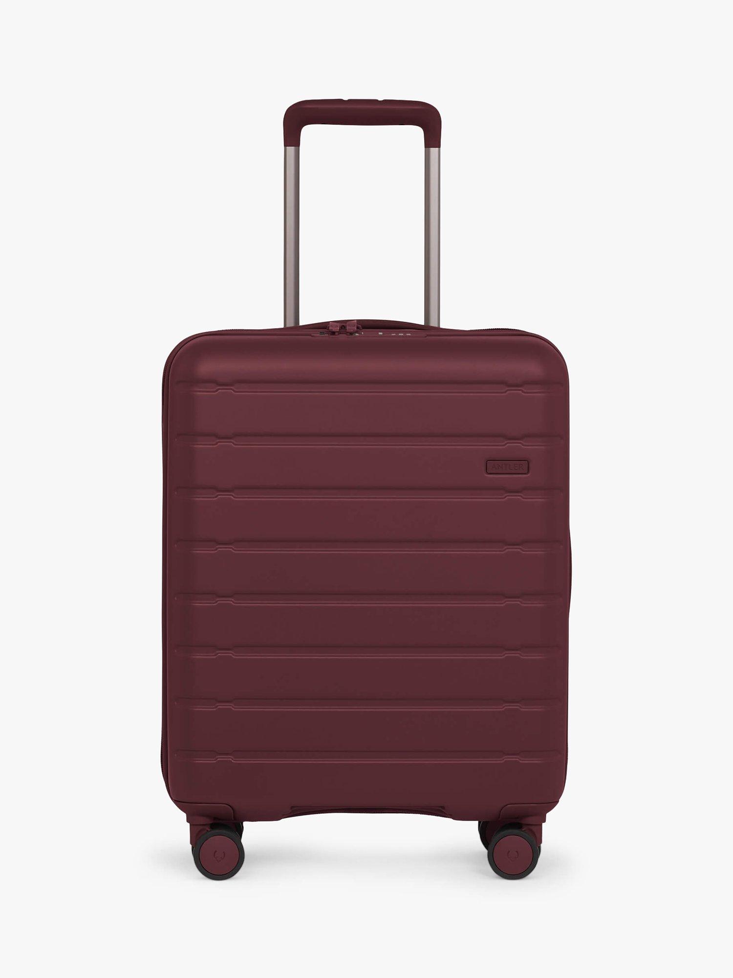 Antler Stamford 4 Wheel 54cm Cabin Case Berry Red