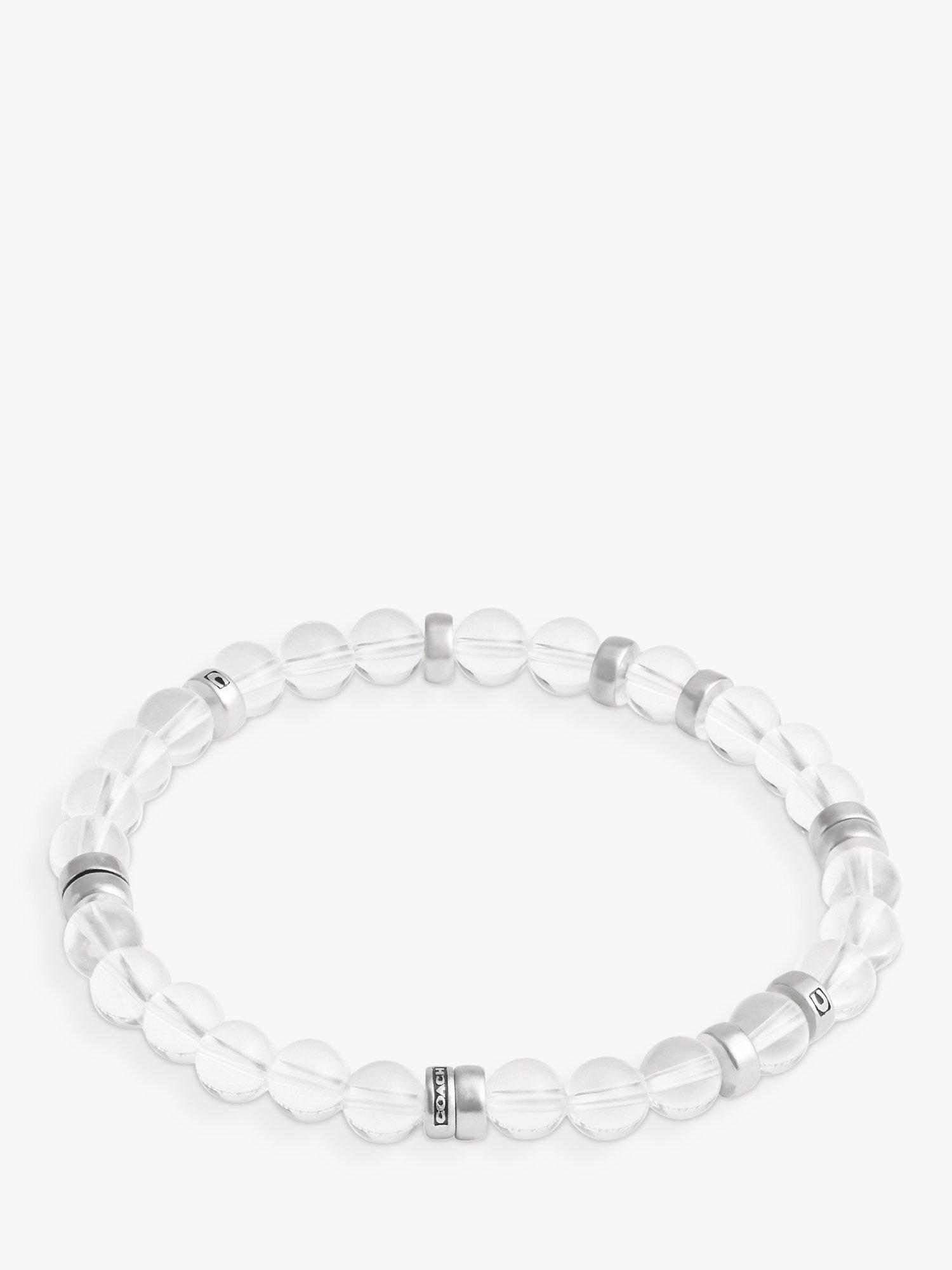 Coach Semi Precious Stone Beaded Bracelet, Quartz