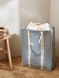 John Lewis Canvas Laundry Bag, Stripe