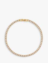 Ted Baker Perrmel Pearl Adjustable Tennis Bracelet, Gold/Pearl