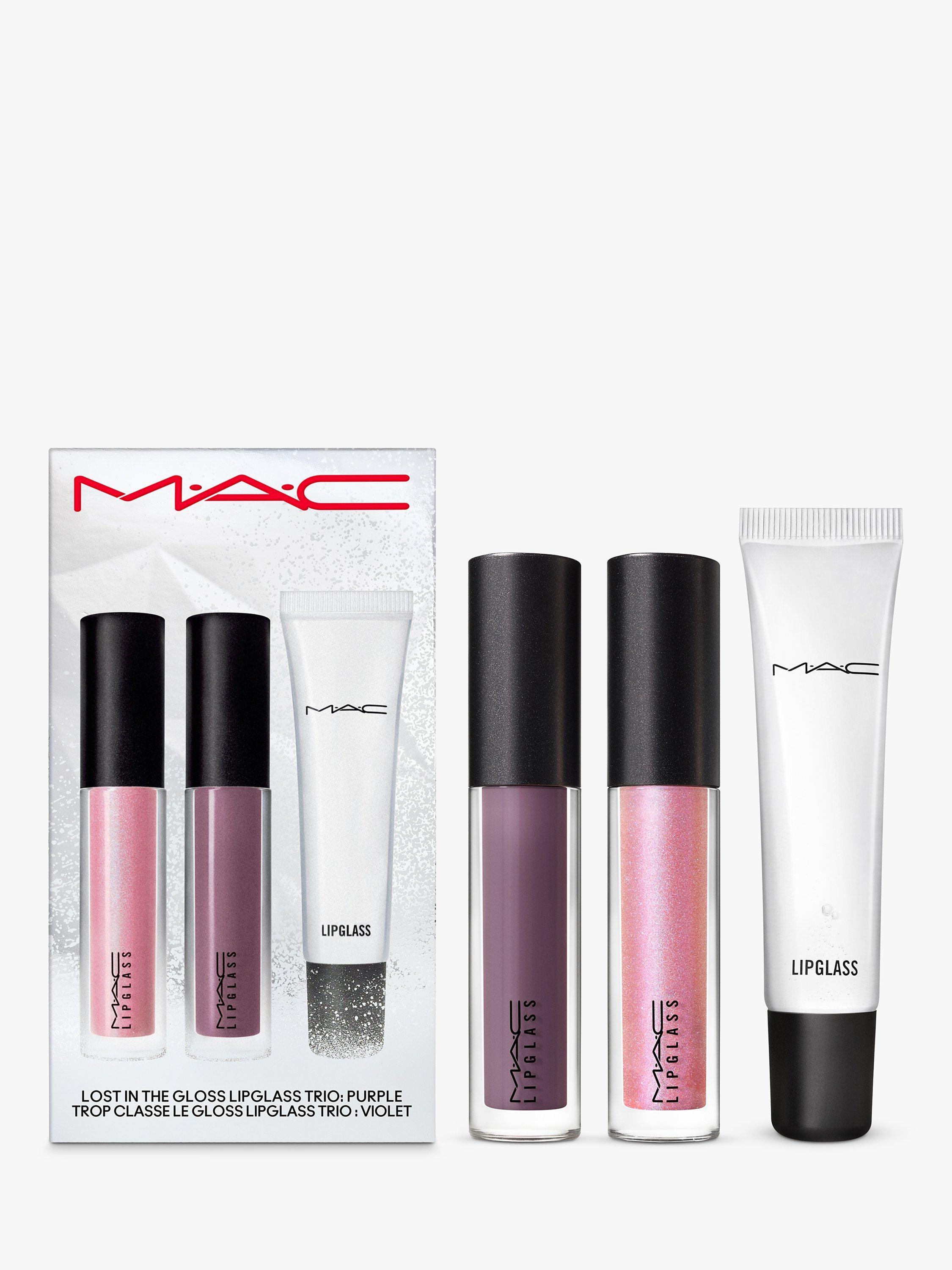 MAC Lost In The Gloss Lipglass Trio, Purple