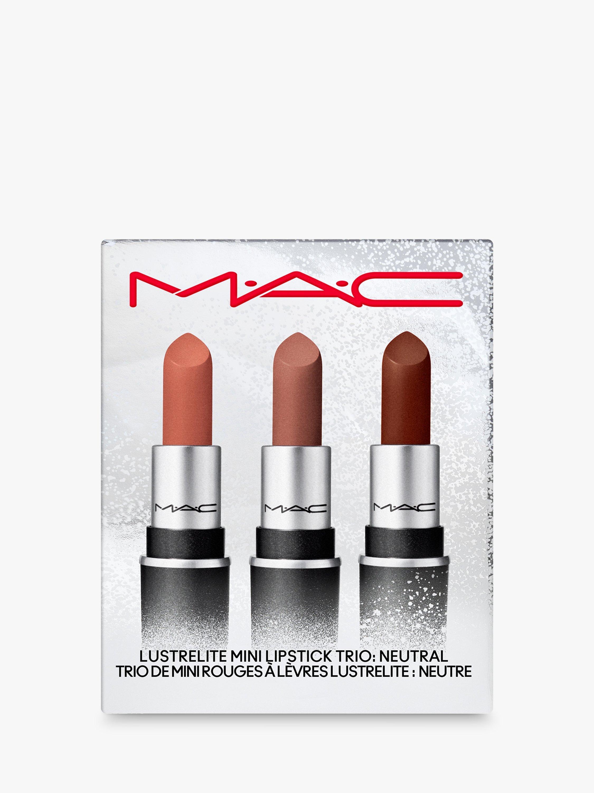 MAC Limited Edition Lustrelite Mini Lipstick Trio, Neutral