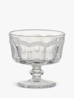 Artland Pearl Ridge Mini Trifle Bowls, 10cm, Set of 4, Clear, Clear