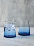 Anton Studio Designs Empire Tumblers, Set of 2, 400ml, Blue