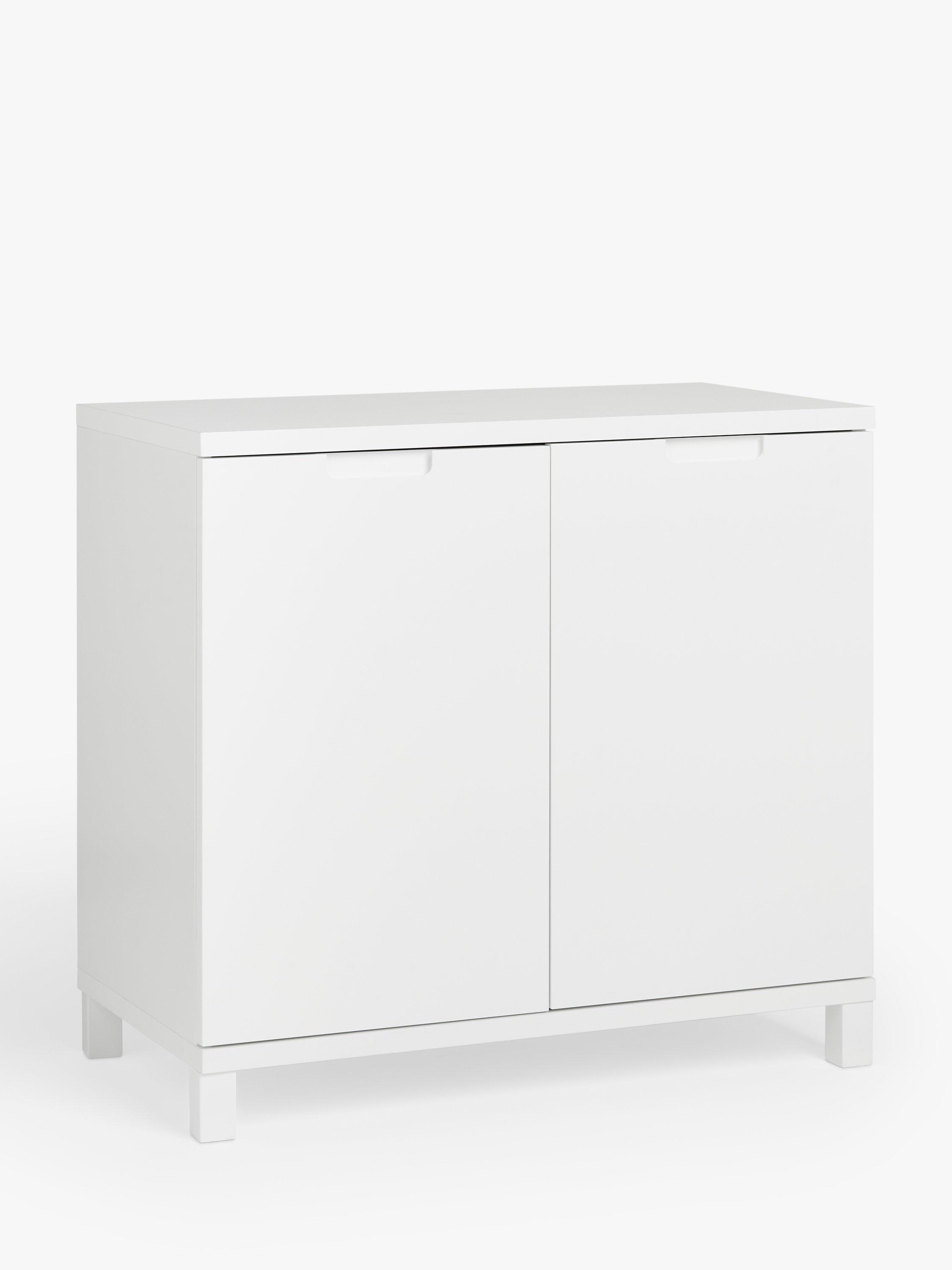 John Lewis Abacus Wide Storage Cupboard, FSC-Certified