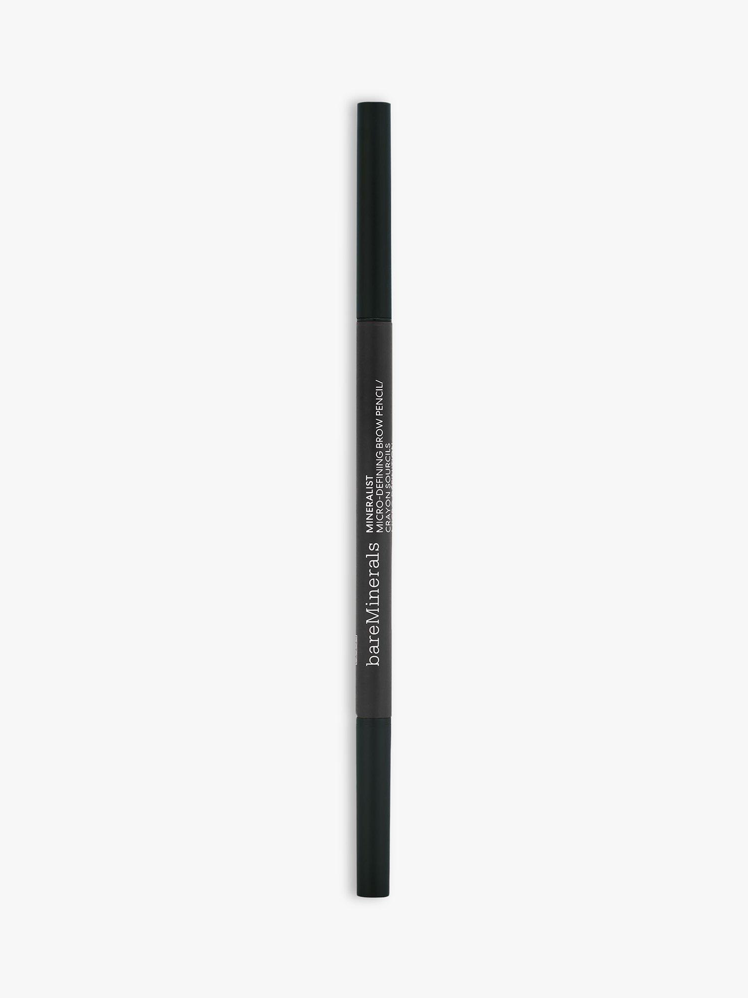 Product image 2 of 7, which shows bareMinerals MINERALIST Micro-Defining Eyebrow Pencil, Rich Black