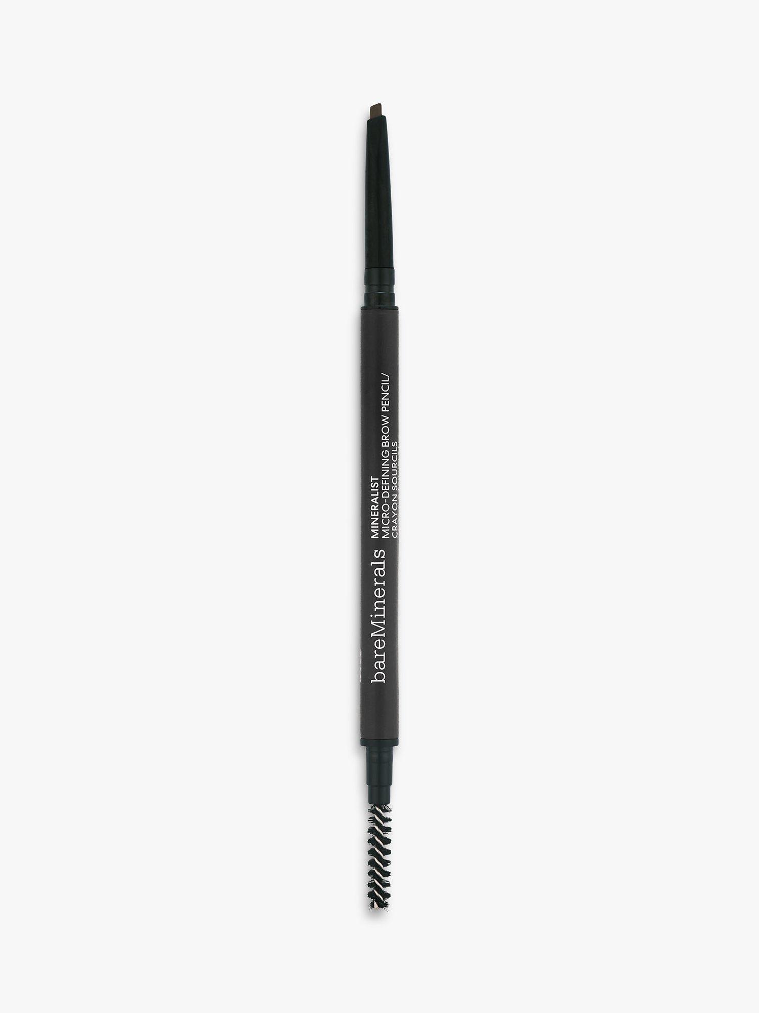 Product image 1 of 7, which shows bareMinerals MINERALIST Micro-Defining Eyebrow Pencil, Rich Black
