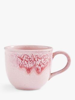 Portmeirion Minerals Stoneware Mug, 300ml, Rose Quartz