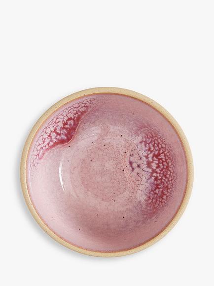 Portmeirion Minerals Small Stoneware Bowl, 11.4cm, Rose Quartz