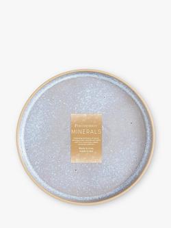 Portmeirion Minerals Stoneware Dinner Plate, 26.6cm - view 2, Aquamarine