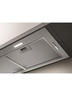 Elica FOLDGR80 71.4cm Cooker Hood, Silver - view 2, Silver