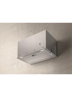 Elica FOLDGR60 51.4cm Built-In Cooker Hood, Silver, Silver