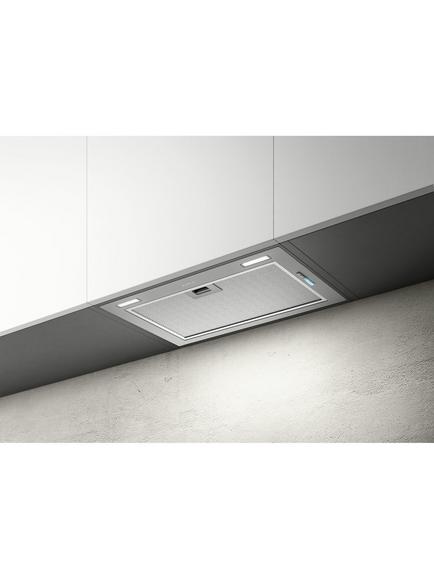 Elica FOLDGR60 51.4cm Built-In Cooker Hood, Silver - view 2, Silver