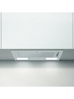 Elica ERA-STD-60 53.5cm Built-In Cooker Hood, Silver, Silver