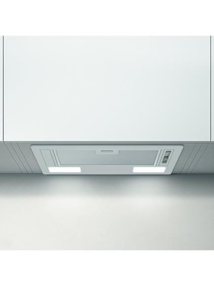 Elica ERA-STD-60 53.5cm Built-In Cooker Hood, Silver, Silver