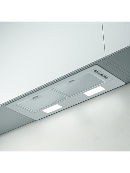 Elica ERA-STD-80 73.5cm Built-In Cooker Hood, Silver - view 2, Silver