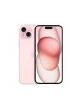 Apple iPhone 15 Plus, iOS, 6.7", 5G, SIM Free, 256GB, Pink