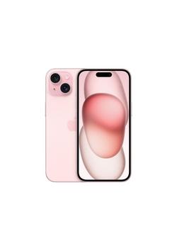 Apple iPhone 15, iOS, 6.1", 5G, SIM Free, 256GB, Pink