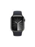 Apple Watch Series 9 GPS + Cellular, 41mm, Stainless Steel Case, Sport Band