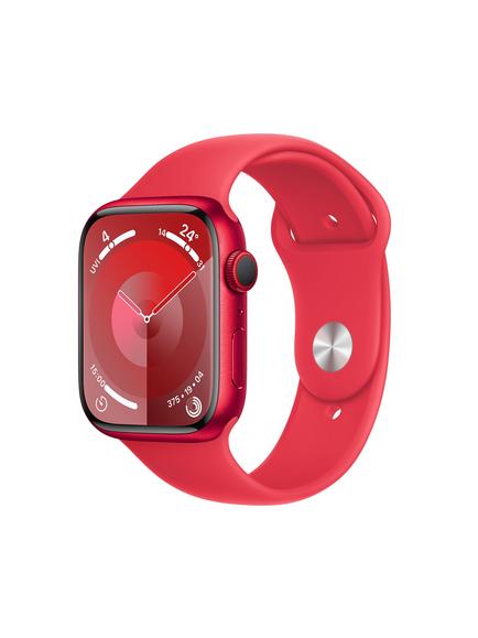Apple Watch Series 9 GPS + Cellular, 45mm, Aluminium Case, Sport Band, (product)red
