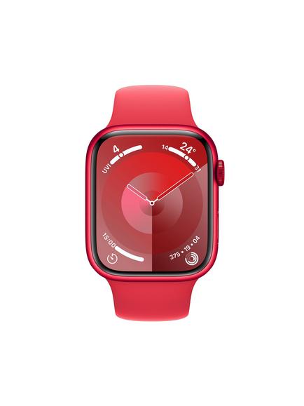 Apple Watch Series 9 GPS + Cellular, 45mm, Aluminium Case, Sport Band - view 2, (product)red