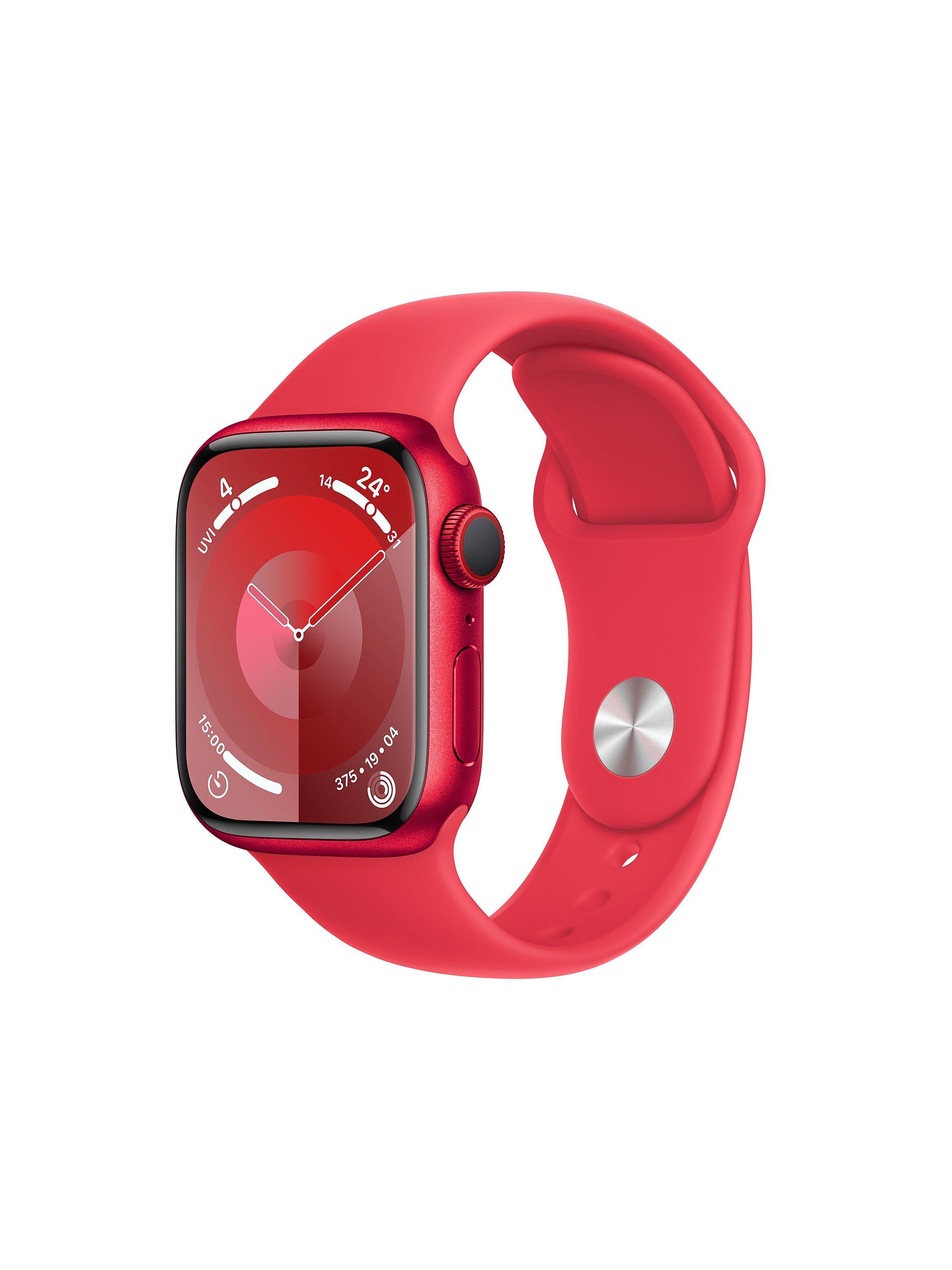 Apple Watch Series 9 GPS Cellular 41mm Aluminium Case Sport Band product red