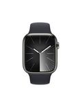 Apple Watch Series 9 GPS + Cellular, 45mm, Stainless Steel Case, Sport Band