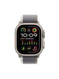 Apple Watch Ultra 2 GPS + Cellular, 49mm Titanium Case with Trail Loop, Green/Grey