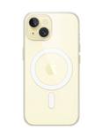 Apple Clear Case with MagSafe for iPhone 15, Clear