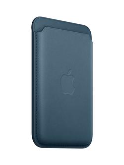 Apple iPhone FineWoven Wallet with MagSafe - view 2, Pacific Blue
