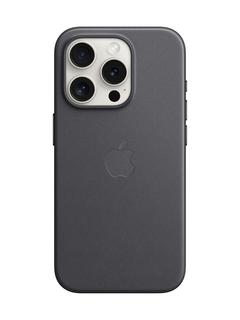 Apple FineWoven Case with MagSafe for iPhone 15 Pro, Black